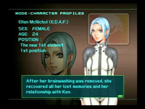 Air Force Delta Strike Character Profile-Ellen McNichol (E.D.A.F.)