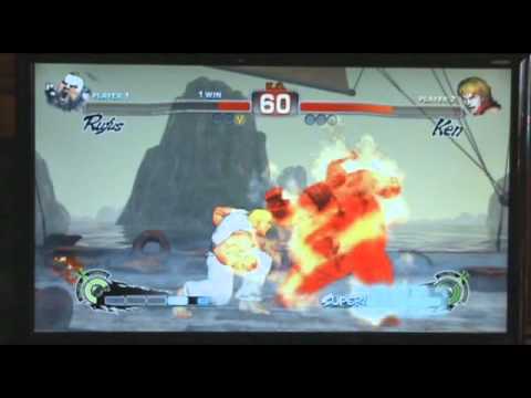 "Fighting Party" Super Street Fighter IV Finals - Denny Diore vs Yagami