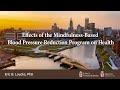 MB BP Effects Of The MB BP Program On Health