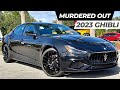 2023 Maserati Ghibli Modena Sports A Blacked Out Spec And Costs Over $100,000