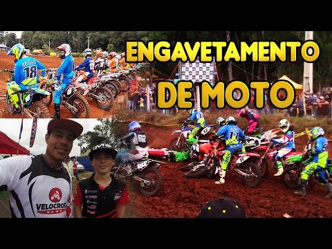 BRAAAP DO DIA | Dia De Corrida Na Pista de VELOCROSS, ACIDENTE NA LARGADA, 2ª Etapa Paranaense VX