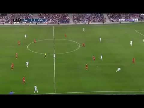 tercer gol de Valere Germain. Marseille 4-2 Oostende. Uefa Europa league 2017