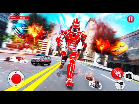 Ambulance Robot Transformation Doctor Robot Rescue   Android & ios Gameplay