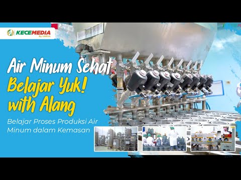 Air Minum Sehat & Segar | Belajar Yuk! with Alang - Belajar Proses Produksi Air Minum dalam Kemasan