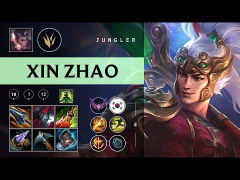 Xin Zhao Jungle vs Lee Sin - KR Master Patch 26.01