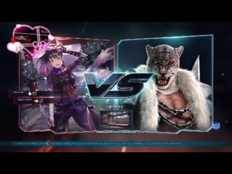 Tekken 7 D.Va (kunimitsu)   VS. Armor King