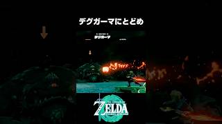 デグガーマにとどめ【ゼルダの伝説 ティアーズオブザキングダム】
