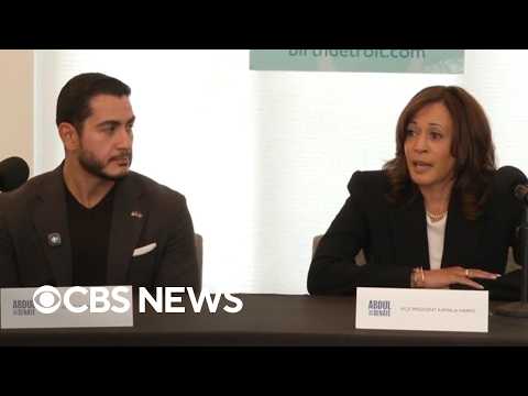 Abdul El-Sayed emphasizes focus on health while campaigning with Kamala Harris