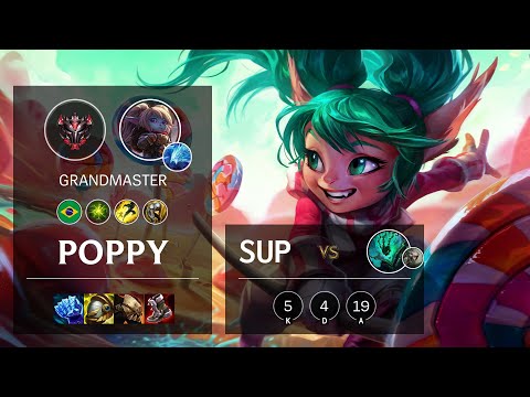 Poppy Support vs Thresh - BR Grandmaster Patch 11.5