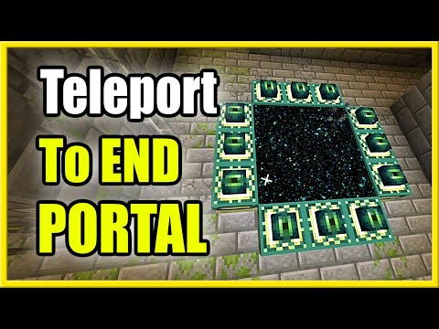 Insane Minecraft Teleport Hack: End Portal & Stronghold!