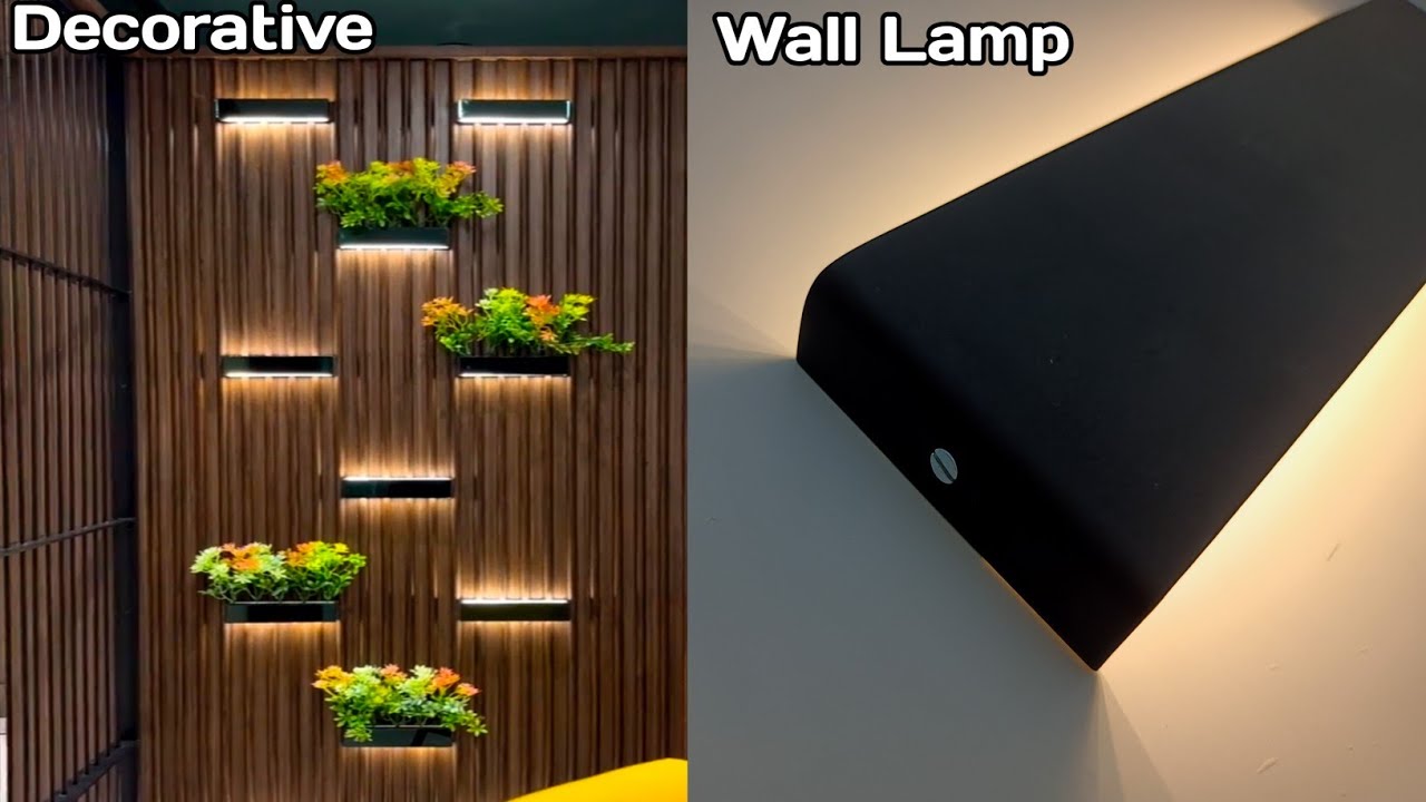 Modern Wall Lamp Corridor Spotlight LED Black Up And Down Light