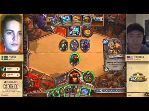 Kinguin for Charity Christmas Edition 2014 Hearthstone - Grand Finals - Strifecro vs Powder