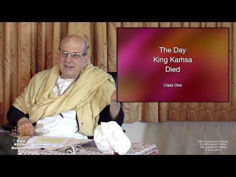 The Day King Kaṁsa Died - Excerpt from part 1 - HG Bhurijana Prabhu