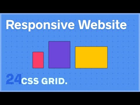 CSS GRID: Responisve Website Exercise — 24 of 25