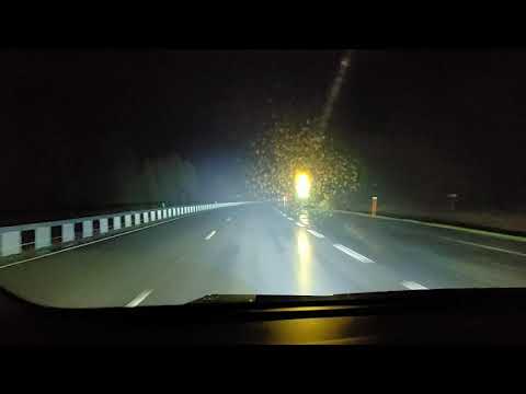 Ford Galaxy lights with Optibeam Super Captain Dual