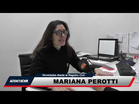 Marcos Juárez: Importantes novedades en el Registro Civil de la ciudad