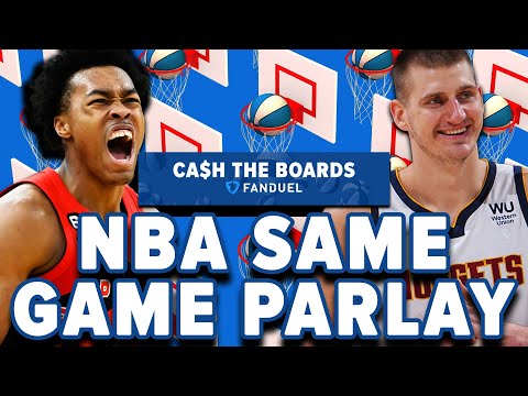 NBA Parlay Picks Monday 3/6 | Raptors vs Nuggets Same Game Parlay article feature image