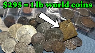 $295 RARE World Coin Buy Unboxing (1 Pound of 1700s & 1800s European Items!!)