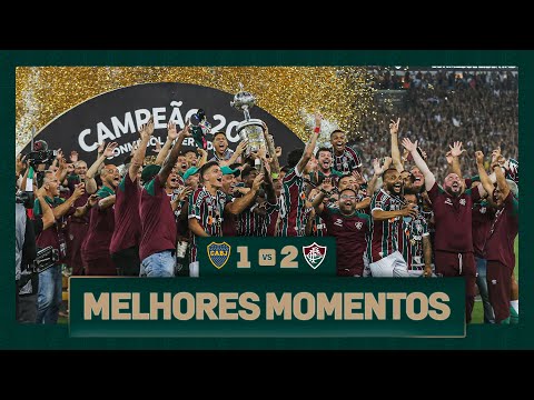 BOCA JUNIORS 1 X 2 FLUMINENSE | FINAL | CONMEBOL LIBERTADORES 2023 | MELHORES MOMENTOS