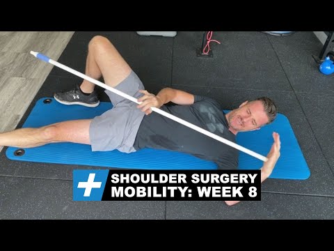 Shoulder Surgery - Week 8 Mobility | Tim Keeley | Physio REHAB