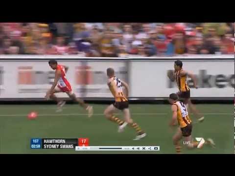 AFL 2012 Grand Final Sprint- Jetta vs Rioli