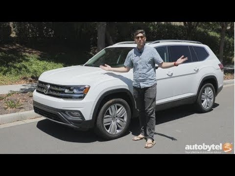2018 Volkswagen Atlas SEL Premium Test Drive Video Review