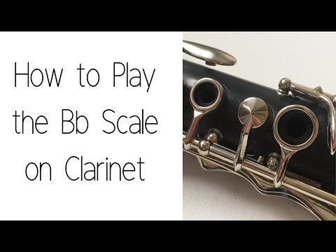 How to Play the Concert Bb Scale on Clarinet - Beginner Tutorial!