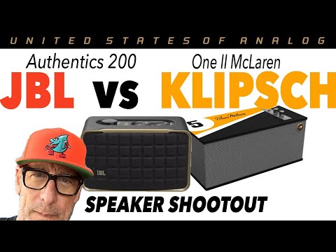 SPEAKER SHOWDOWN! JBL Authentics 200 vs Klipsch One II McLaren!