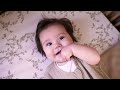 thumbnail: Meyco baby wieglaken - 75x100 cm Branches sand/Uni sand (set van 2)