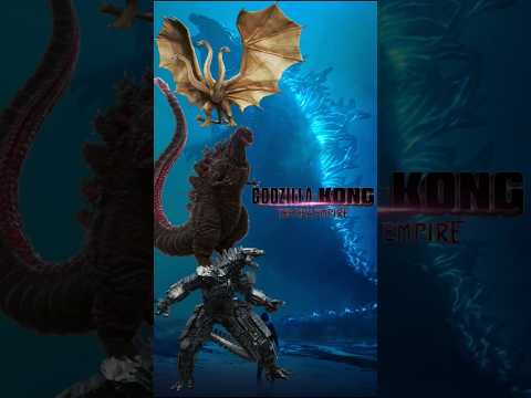 MechaGodzilla,shin Godzilla & ghidorah vs Godzilla X Kong The New Empire