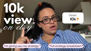 How I Got 10K Views on Etsy as a Beginner | Etsy SEO + Digital Product Strategy That Works in 2025