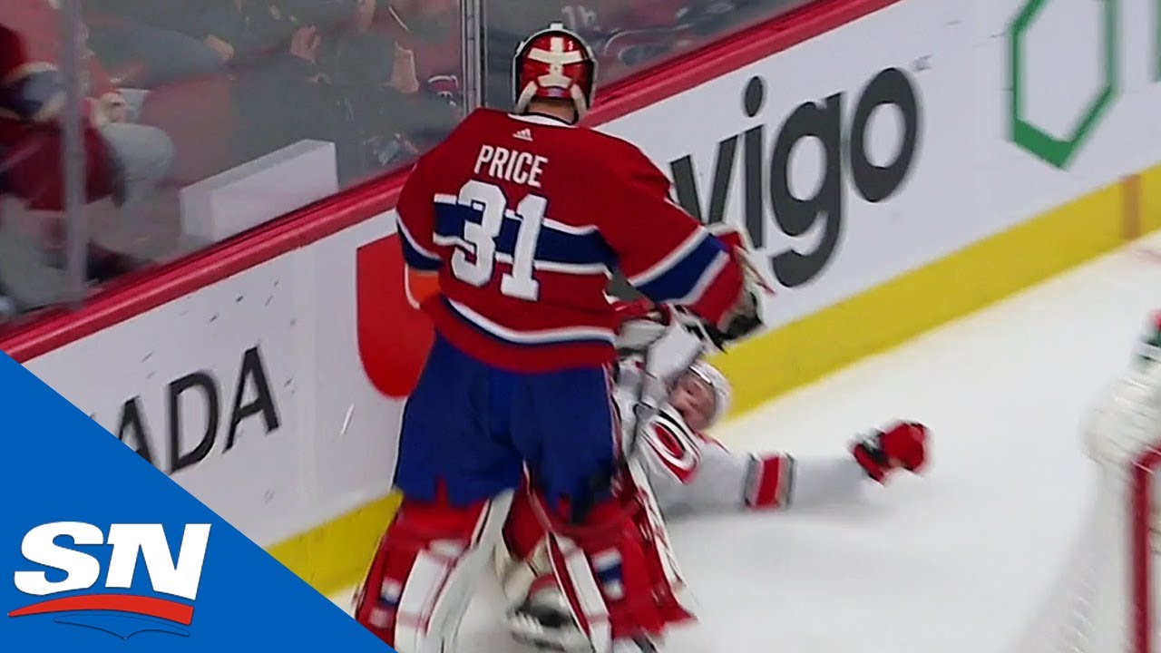 Carey Price a encore été le PIRE GARDIEN sur la glace ce soir....