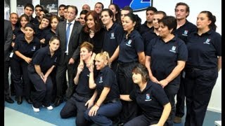 preview picture of video '30 de MAY. Inauguración Centro de Protección Urbana (CPU) Lomas de Zamora. Cristina Fernández'
