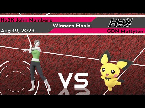 Xenosaga XLVIII Winners Finals - John Numbers (Wii Fit Trainer) vs Mattyton (Pichu) - Smash Ultimate