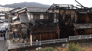 1月6日【びわ湖放送ニュース】住宅火災で身元不明の男性遺体　住人の男性と連絡が取れず