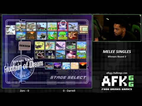 Melee - Darrell (Samus) vs Zorc (Falco) Winners R3 at AFK6