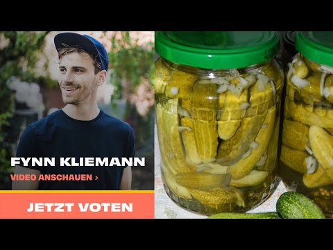 Fynn Kliemann mit Gurke zu den EMA AWARDS