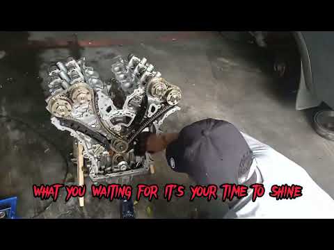 HOW TO INSTALL TIMING CHAIN JEEP 3.0l , 3.2l & 3.6 @enginesandgearboxes