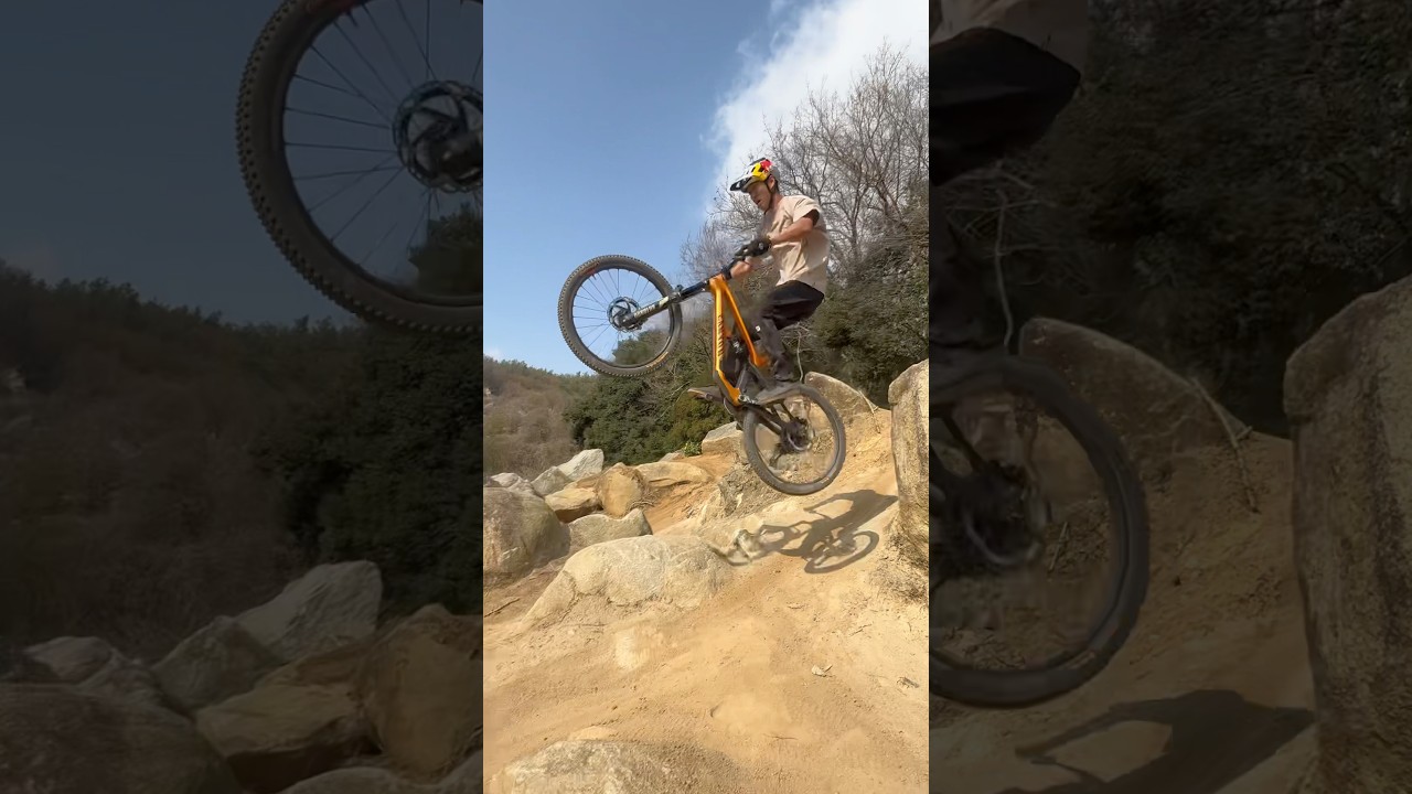 My fav terrain so far🪨🏜️⛏️ #mtb #bike