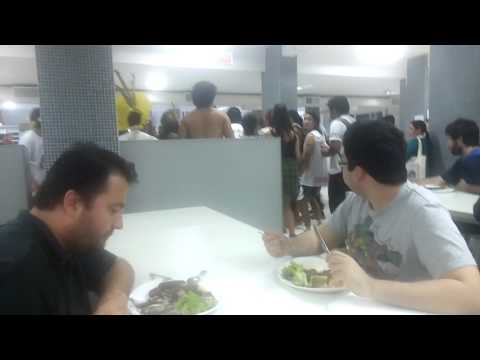 Índios no RU da UFSC!!!!