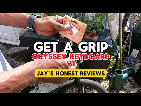 Jay's honest reviews, Odyssey bmx keyboard grips v1. #bmxstunts #bmx