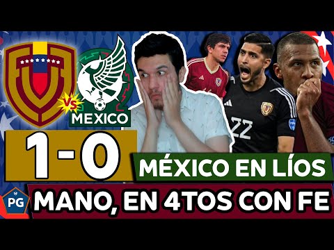 VENEZUELA 1 MÉXICO 0⚡ COPA AMÉRICA USA 2024🔥TREMENDO TRIUNFO VINOTINTO👉MÉXICO CAMINO A UN ESCÁNDALO