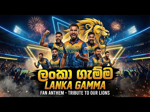 LANKA GAMMA - Fan Song | World Cup 2026 Tribute 🇱🇰🔥
