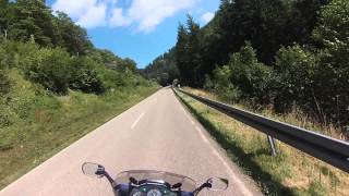 preview picture of video 'Gschwend-Präg-Bernau mit dem Motorrad'