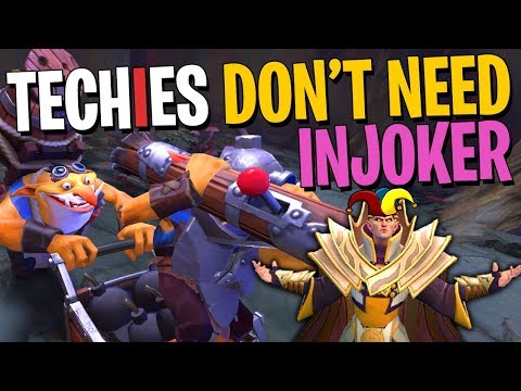Techies Don't Need Injoker to WIN! - DotA 2