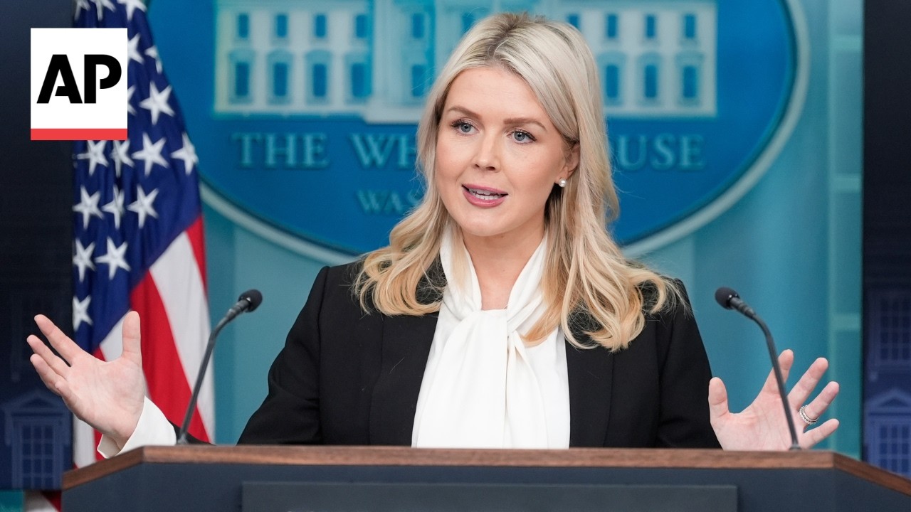 Video | Leavitt says Trump's decision to launch Iran attack based on 'cumulative effect' of threats