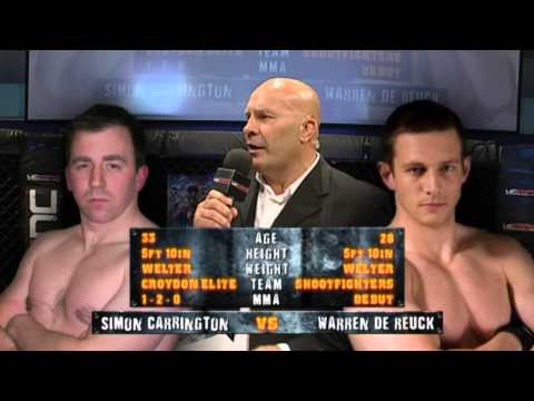 UCMMA 13: Simon Carrington Vs Warren De Reuck