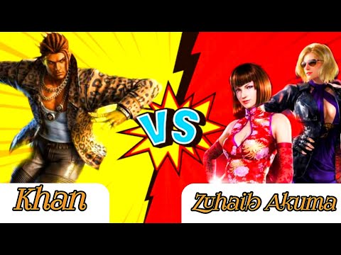Hw|Zuhaib Akuma(Anna, Nina) & Khan (Eddy) | Tekken 7 - Pool Match |