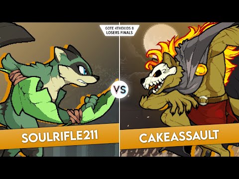 Soulrifle211 (Maypul) vs. CakeAssault (Forsburn) | GotE 4TheKids 8, Losers Finals | Rivals of Aether