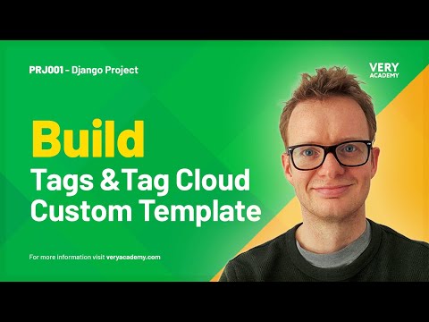 Django Project | Implement Tags and Build Reusable Tag Cloud Component with Custom Template Tags thumbnail